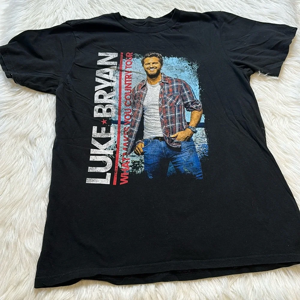 Luke Bryan What Makes you Country 2018 Concert Shirt Size Large - Picture 1 of 6